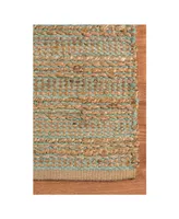 Amer Rugs Naturals Nat-5 Aqua 8' x 10' Area Rug