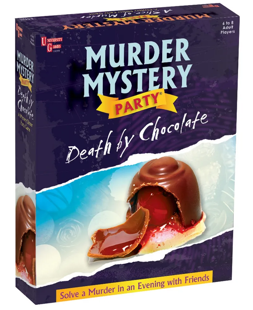 University Games Murder Mystery Party Case Files Puzzles - Murder