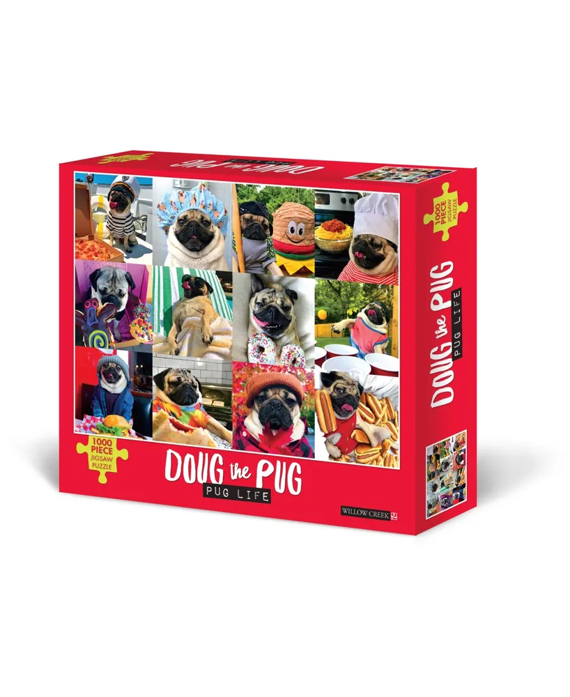 Willow Creek Press Doug The Pug - Pug Life