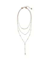 Laundry By Shelli Segal Fresh Water Imitation Pearls Convertible Necklace - Gold