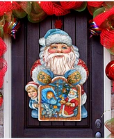 Designocracy Christmas Night Door Hanger