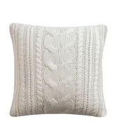 Levtex Camden Cable Knit Decorative Pillow, 18" x 18"