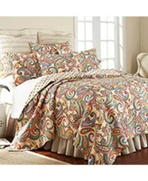 Levtex Alyssa Paisley Reversible -Pc. Quilt Set