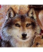 Designocracy by Dona Gelsinger Santa Little Friends Wall and Door Hanger