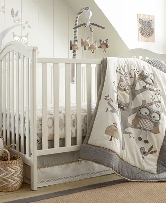 Levtex Baby Night Owl 5-Pc. Bedding Set, Crib