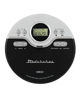 Studebaker SB3703BWA Joggable Personal Cd Player with Fm Pll Radio - Black