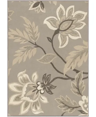 Closeout! Edgewater Living Touch Lily Taupe 7'10" x 10'10" Area Rug