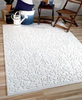 Edgewater Living Bourne Cottage Floral Neutral Rug