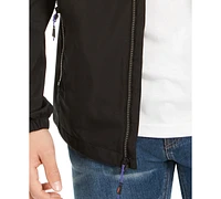 Hawke & Co. Men's All-Season Lightweight Stretch Hooded Rain Jacket