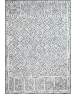 Bb Rugs Taron Val-09 Slate 2'6" x 8' Runner Rug