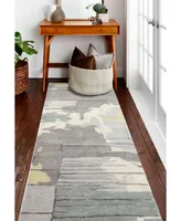 Closeout! Bb Rugs Downtown Tud-03 Ivory 2'6" x 8' Runner Rug