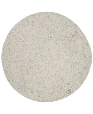 Safavieh Abstract 763 Mist 6' x 6' Round Area Rug