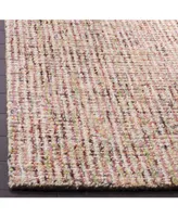 Safavieh Abstract 468 Beige and Rust 6' x 6' Round Area Rug
