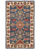 Safavieh Antiquity At506 Blue and Red 3' x 5' Area Rug