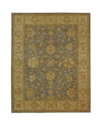 Safavieh Antiquity At312 Blue and Beige 7'6" x 9'6" Area Rug