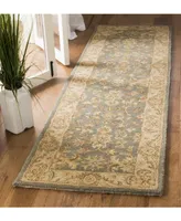 Safavieh Antiquity At312 Blue and Beige 2'3" x 8' Runner Area Rug