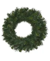 Santa's Workshop 30" Multi Pine Wreath