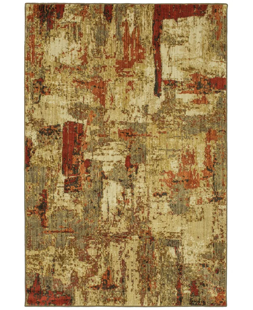 Karastan Elements Treviso Gold 8' x 11' Area Rug