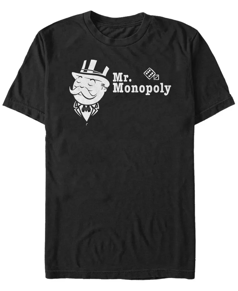 Fifth Sun Men's Father of Monopoly Short Sleeve Crew T-shirt