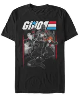 Fifth Sun Men's G.i.Joe Action Group Short Sleeve T-Shirt