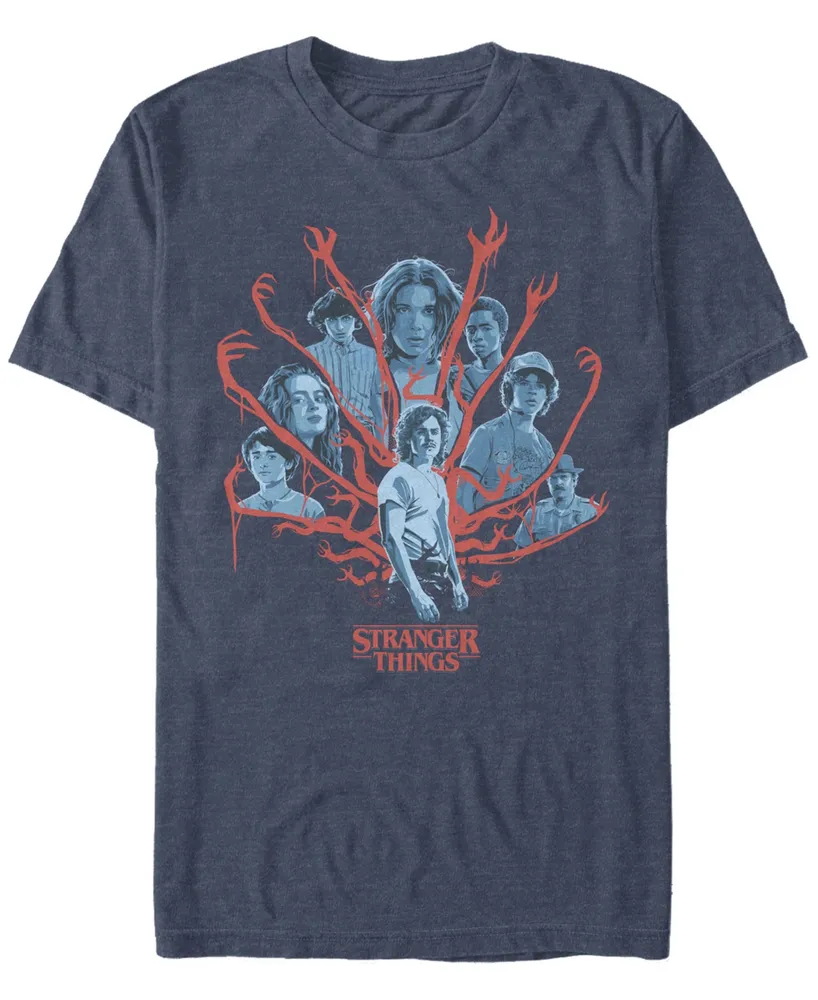 Fifth Sun Men's Stranger Things Demogorgan Billy Poster Short Sleeve T-Shirt