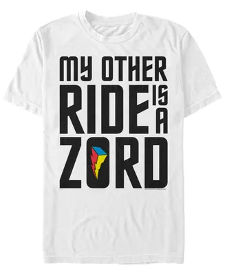 Fifth Sun Men's Ride Zords Short Sleeve Crew T-shirt