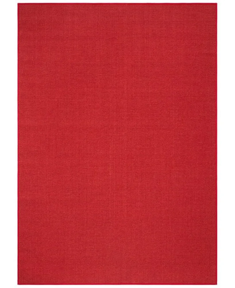 Martha Stewart Collection MSR9501Q Red 5' x 7' Area Rug