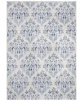 Martha Stewart Collection Msr2856d Cream Blue Area Rug