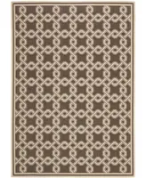 Martha Stewart Collection MSR4253 Chocolate 4' x 5'7" Area Rug