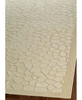 Martha Stewart Collection Turtoise Msr4423a Creme Area Rug