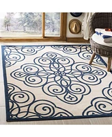 Martha Stewart Collection Rosamond MSR4244 Multi 4' x 5'7" Area Rug