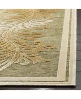 Martha Stewart Collection Plume Stripe Msr4448 Area Area Rug