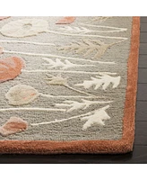 Martha Stewart Collection Poppy Glossary MSR3627B Terracotta 2'6" x 4'3" Area Rug