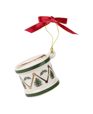 Spode Drum Ornament