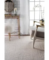 nuLoom Lorretta HMCO6B Taupe 8' x 10' Area Rug