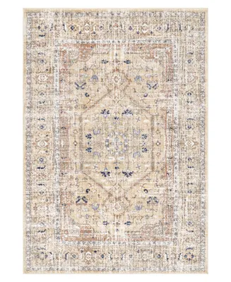 nuLoom Jacquie RZAB07D Gold 5' x 7'5" Area Rug