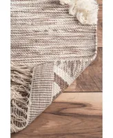 nuLoom Savannah SPMO01B Beige 4' x 6' Area Rug