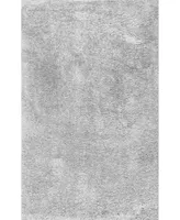 nuLoom Kara KKBX01B Gray 6'7" x 9' Area Rug