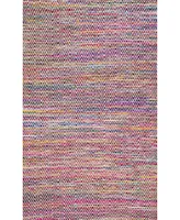 nuLoom Rochell VIAG01A Pink 2'6" x 10' Runner Rug