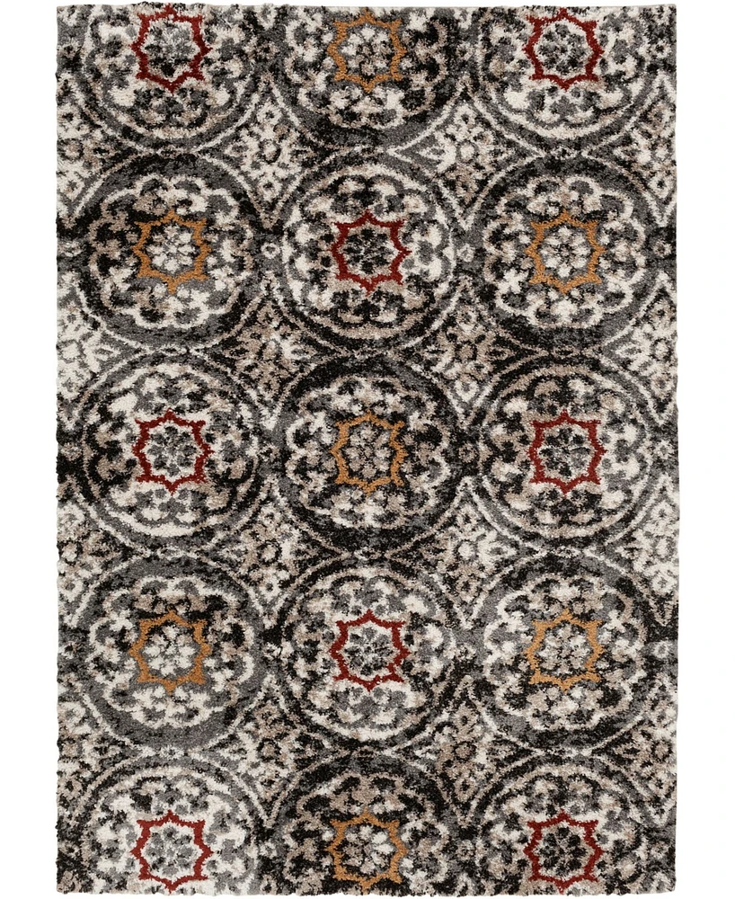 Closeout! Northern Weavers Austin Ledyard Gray 5' x 7'3" Area Rug