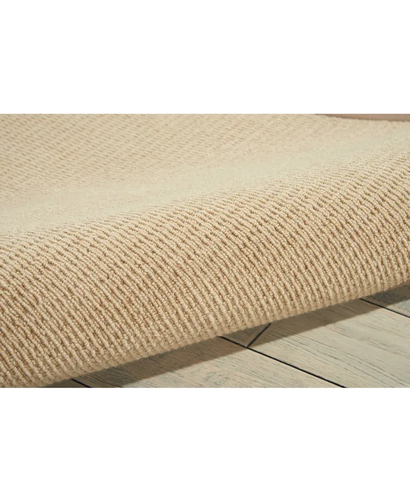 Nourison Home Sisal Soft SSF05 Hazelnut 5' x 8' Area Rug