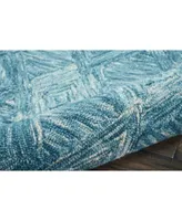 Nourison Home Interlock Lnk01 Aquamarine Rug