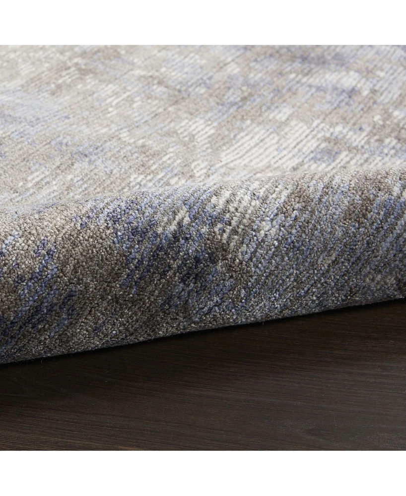 Nourison Home Lucent LCN03 Gray 8'6" x 11'6" Area Rug