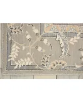 Nourison Home Persian Empire PE22 Slate 3'6" x 5'6" Area Rug