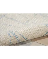 Nourison Home Ellora ELL02 Mist 7'9" x 9'9" Area Rug