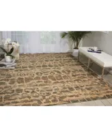 Nourison Home Silken Allure SLK10 Multi 5'6" x 8' Area Rug