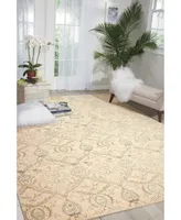 Nourison Home Luminance LUM07 Cream 5'3" x 7'5" Area Rug