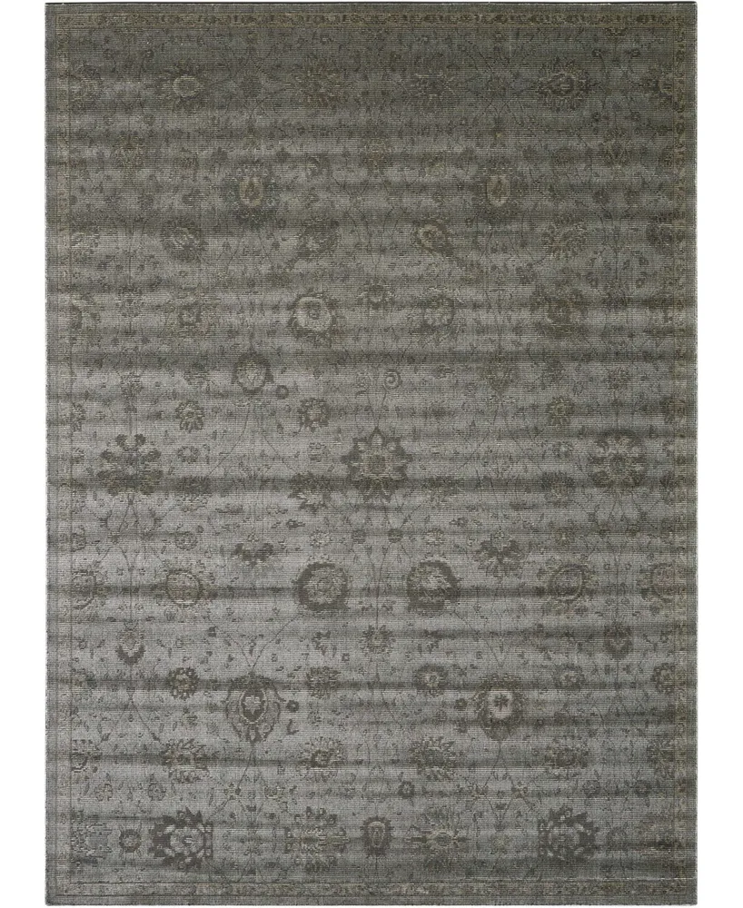 Nourison Home Luminance LUM06 Charcoal 3'5" x 5'5" Area Rug