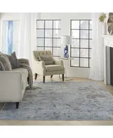 Nourison Home Lucent LCN01 Mist 7'9" x 9'9" Area Rug