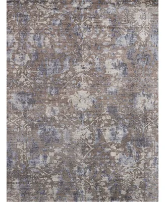 Nourison Home Lucent LCN03 Gray 5'6" x 7'6" Area Rug